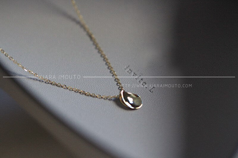 Teardrop Shaped Gold Pendant, Pure 9K Gold Pendant, Pendant for Necklace,Pendant In Gold,With 14K Pure Gold Chain,Jewelry Store,Gold Jewelry