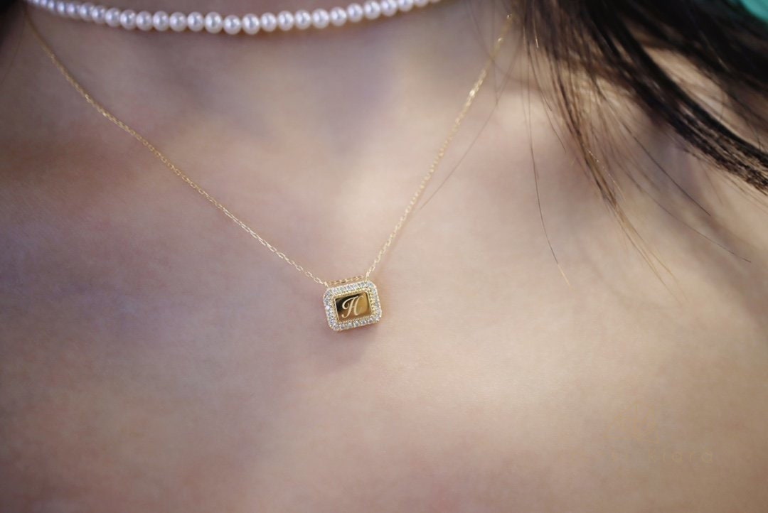 9K Solid Gold Aquamarine Pendant Heart Shape Pendant, Aquamarine Stone Necklace, March Birthstone, Love Pendant Necklace, Heart Pendant