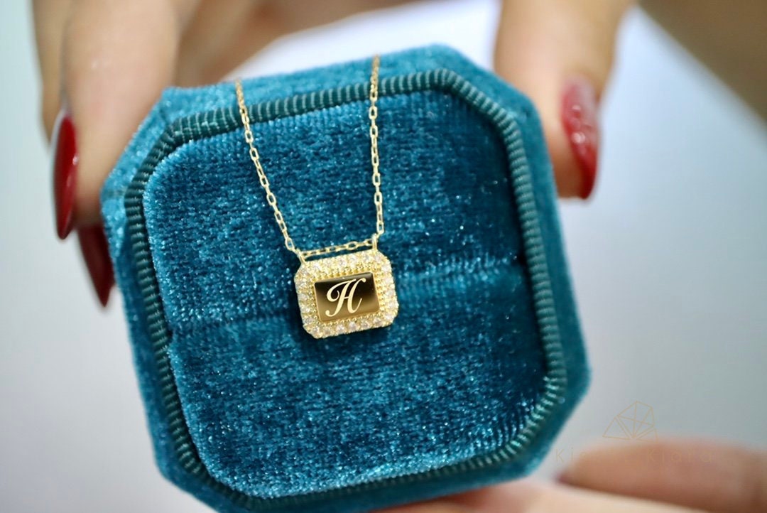 9K Solid Gold Aquamarine Pendant Heart Shape Pendant, Aquamarine Stone Necklace, March Birthstone, Love Pendant Necklace, Heart Pendant