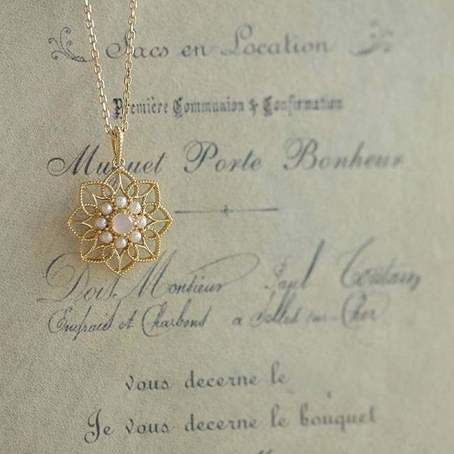 14 Karat Gold Vermeil 925 Silver Romantic Hollow Flower Necklace, Gold Flower Charm Necklace, Layerable Flower Necklace, Boho Chic Fashion
