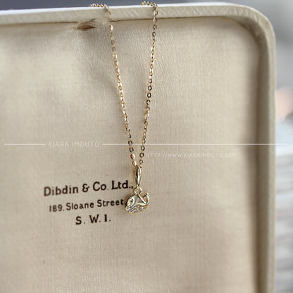 Playful Gold Whale Pendant, Whale Charm Necklace, Whale Pendant Necklace, Cute Pendant, Gold Necklace For Girlfriend