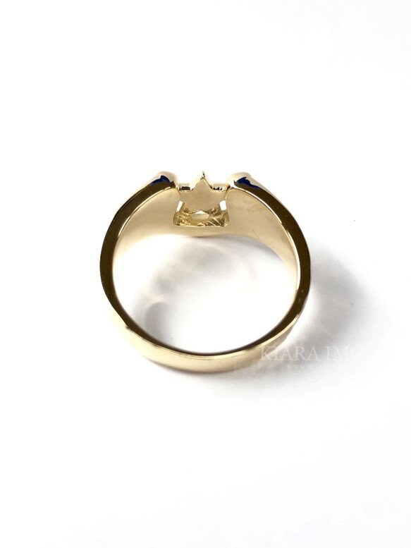 Solid Gold Black Diamond Mens Signet Ring, Cross Engraved Signet Ring, Men's Gold Cross Ring, Gold Signet Ring, Mens Fashion Rings