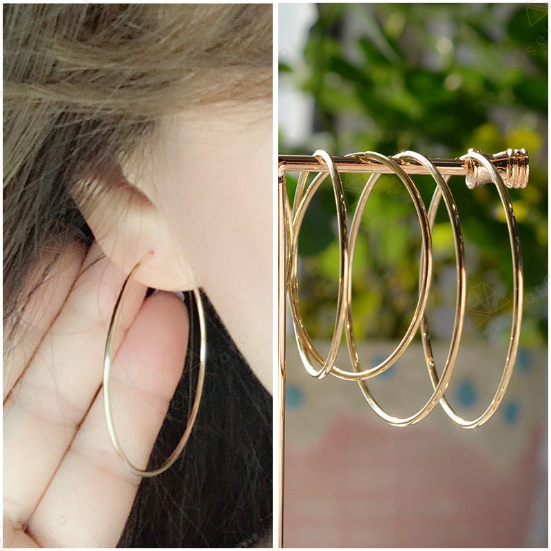 Large Hoop Earrings, Made of 10 Karat Gold, Earrings Hoops, Hoops Gold Earrings, Jewelry Store, Earrings For Men, Jewelry For Women