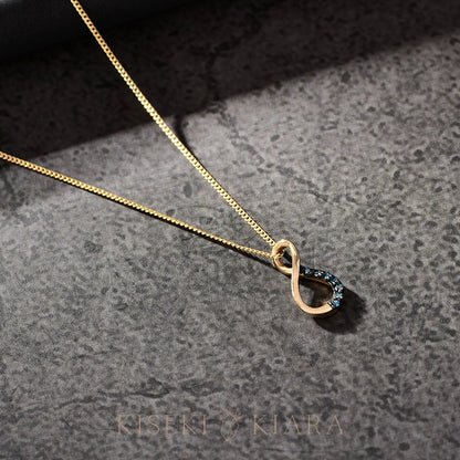 14k Solid Gold Infinity Symbol Necklace, Infinity Sign Pendant, Casual Everyday Wear, Women's Dainty Necklace, Minimalist Layered Necklaces