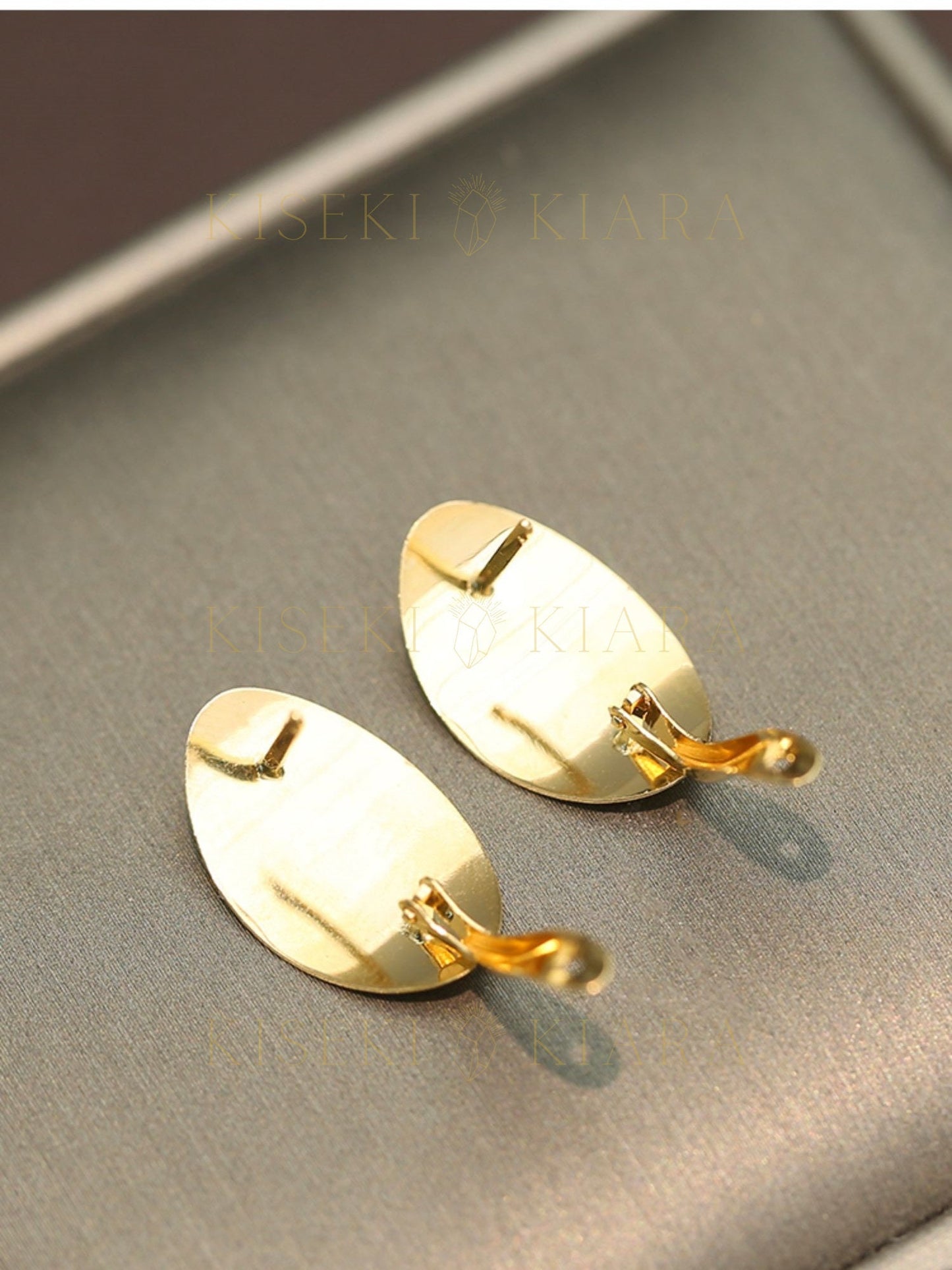 18k Solid Gold Brushed Finish Oval Hoop Earrings, Modern Oval Earrings, Chic Earrings, Oval Hoop Statement Earrings, Minimalist Hoop Earring